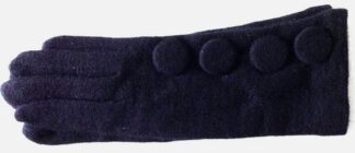 Woollen Gloves - Wrist - Black